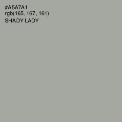 #A5A7A1 - Shady Lady Color Image
